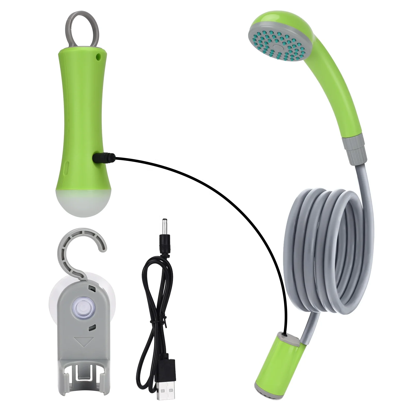 Great Waterproof Performance Battery Powered Portable Outdoor Shower Garden Shower For Cleaning Purpose with LED lamp
Great Waterproof Performance Battery Powered Portable Outdoor Shower Garden Shower For Cleaning Purpose with LED lamp
