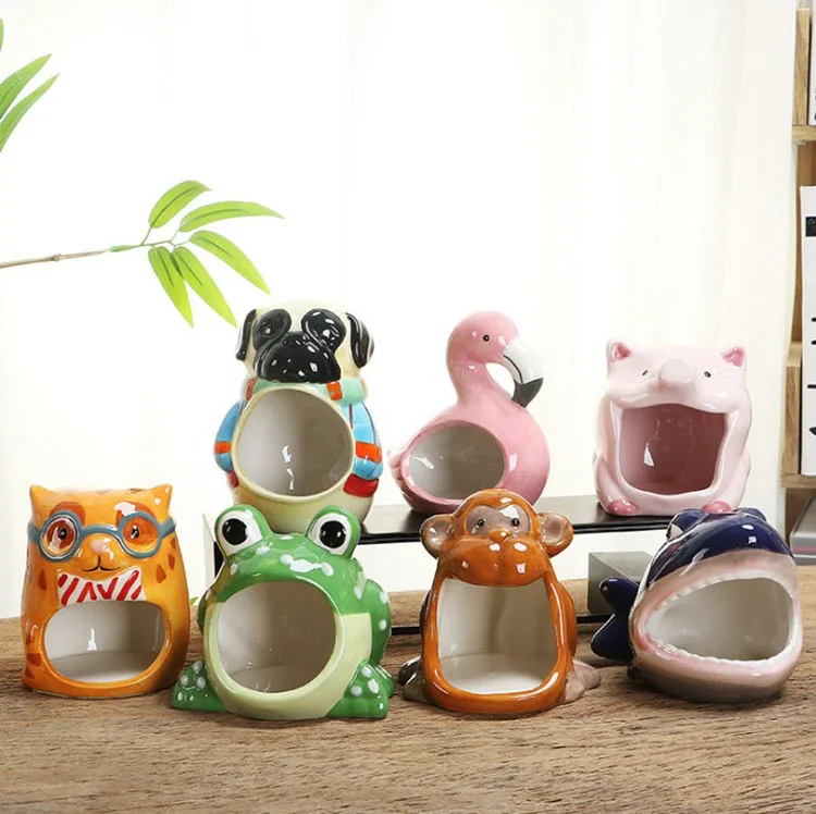 Cute cartoon small animal ceramic ornaments hamster cooling pet cages carriers houses small nest wholesale
Cute cartoon small animal ceramic ornaments hamster cooling pet cages carriers houses small nest wholesale