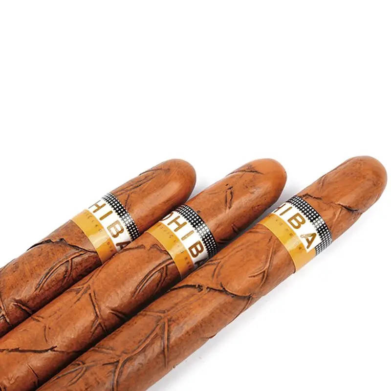 Fake Cigar Cigarette Resin Simulation Cigarettes Model Realistic Props 150mm, As photo
Fake Cigar Cigarette Resin Simulation Cigarettes Model Realistic Props 150mm, As photo