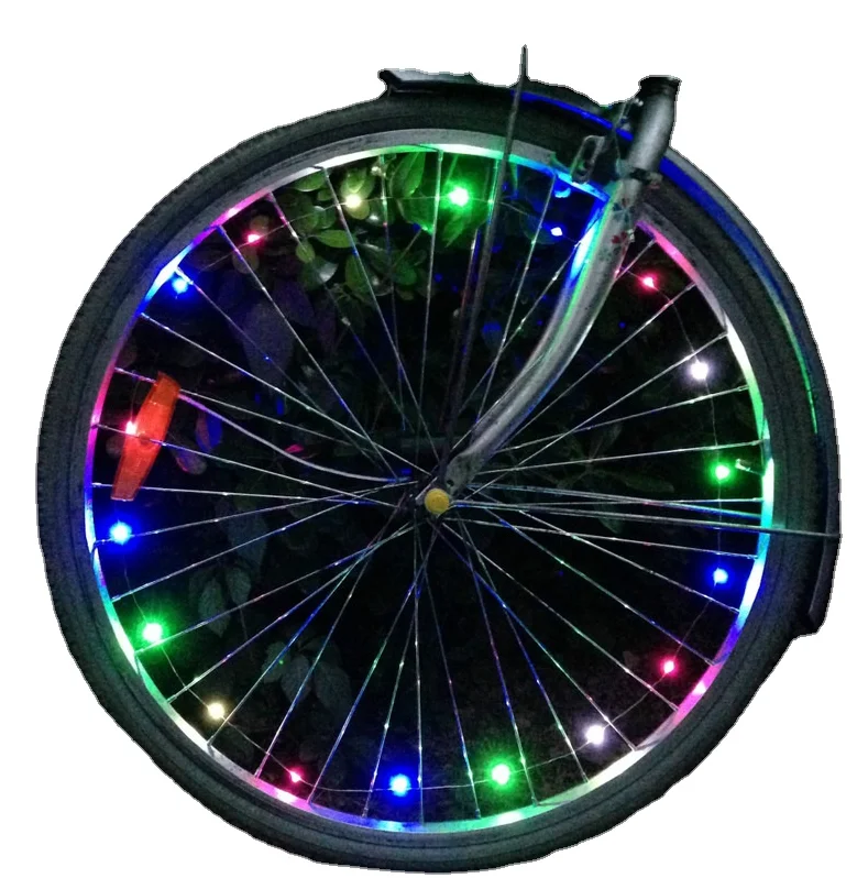 2021 Colorful Waterproof Led Bicycle Lights Mountain Bike Wheel String Flashlight Cycling Spoke Wheel Lamp Bicycle Wheel Light, Red / blue / white / green / pink / multi-color (optional)
2021 Colorful Waterproof Led Bicycle Lights Mountain Bike Wheel String Flashlight Cycling Spoke Wheel Lamp Bicycle Wheel Light, Red / blue / white / green / pink / multi-color (optional)