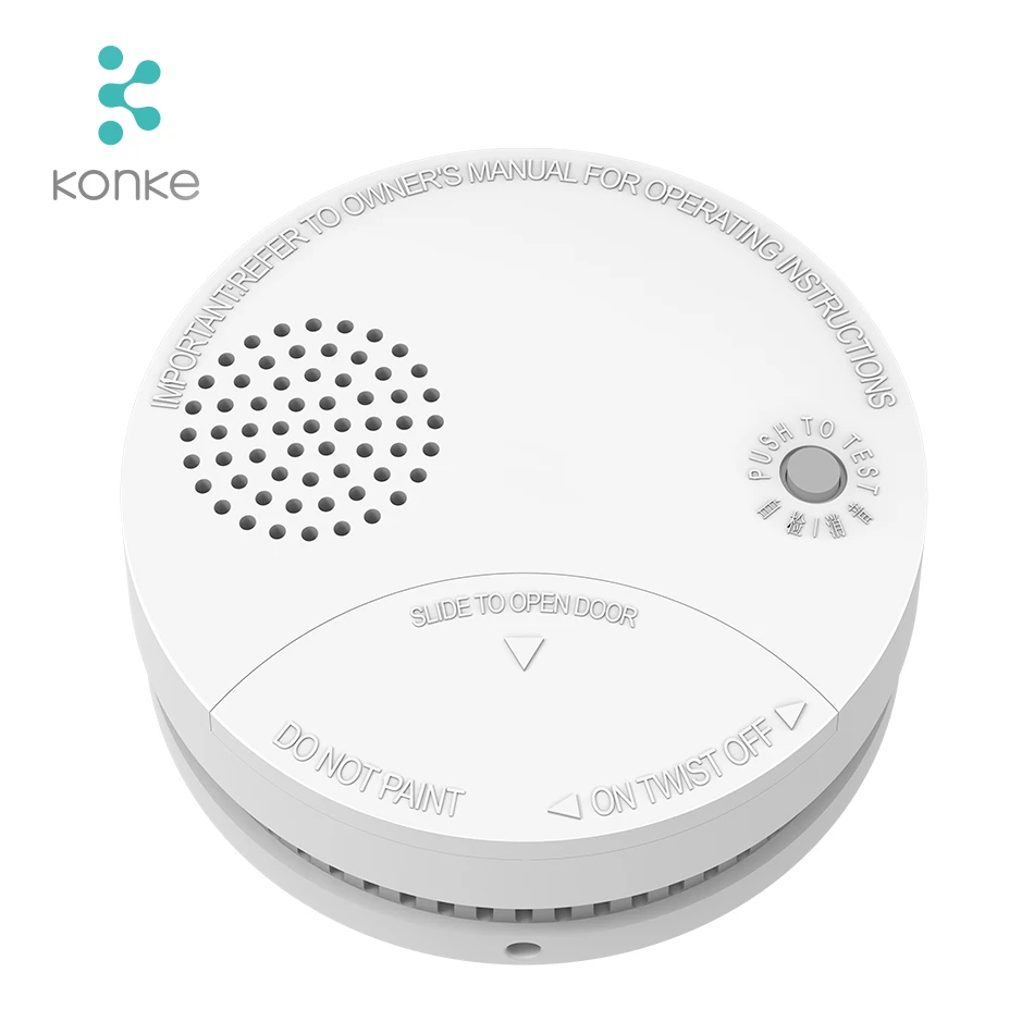 Smart Home Wireless ZigBee Smoke Sensor for Detecting smoke fire Security Alarm