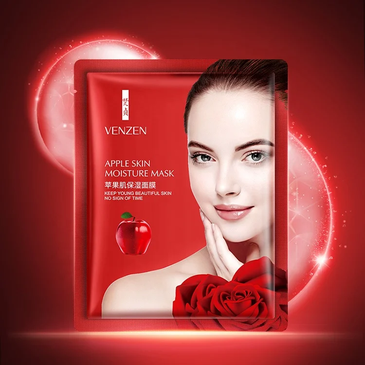 OEM VENZEN Improve rough skin apple cheekbone moisturizing nourishing skin care face mask sheet, White
OEM VENZEN Improve rough skin apple cheekbone moisturizing nourishing skin care face mask sheet, White