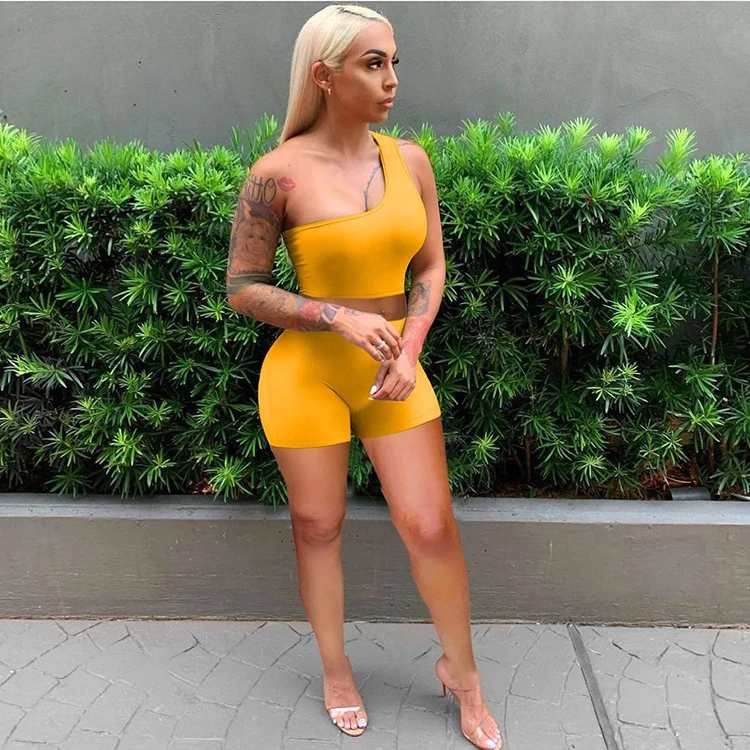 Woman Everyday Casual Wear Wholesale Womens Summer 2 Piece Outfits Solid Crop Top And Shorts Set -PT, White,pink,yellow,orange,black
Woman Everyday Casual Wear Wholesale Womens Summer 2 Piece Outfits Solid Crop Top And Shorts Set -PT, White,pink,yellow,orange,black