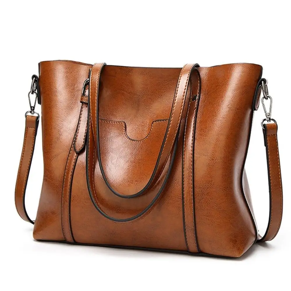 Women Fashion Shoulder Bag PU Leather Large Capacitybag Handbags Messenger Bags, Black,brown
Women Fashion Shoulder Bag PU Leather Large Capacitybag Handbags Messenger Bags, Black,brown
