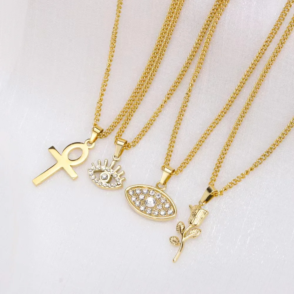 High Quality Cheap Brand Dubai 18k Gold Plated Stainless Steel Animal Pendant Gift Necklace Jewelry For Women
High Quality Cheap Brand Dubai 18k Gold Plated Stainless Steel Animal Pendant Gift Necklace Jewelry For Women