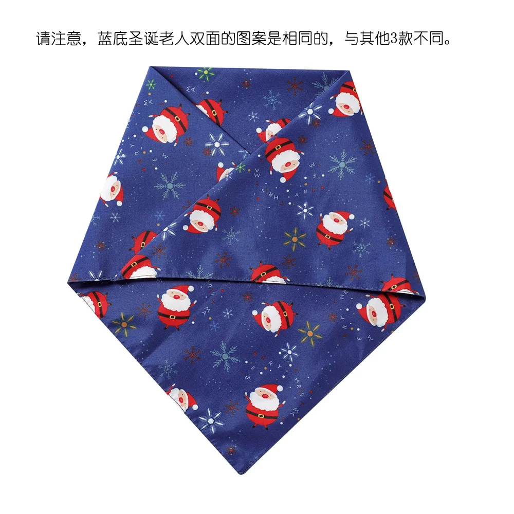 Factory Direct Wholesale Fancy Printing Colorful Pattern Christmas Pet Dog Triangle Bandana, Picture shows 
Factory Direct Wholesale Fancy Printing Colorful Pattern Christmas Pet Dog Triangle Bandana, Picture shows