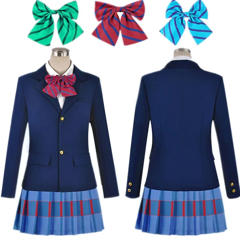 Anime Lovelive Love Live Cosplay Costume Kousaka Honoka Minami Kotori Ayase Eli Tojo Nozomi Nishikino Maki School Uniform
Anime Lovelive Love Live Cosplay Costume Kousaka Honoka Minami Kotori Ayase Eli Tojo Nozomi Nishikino Maki School Uniform