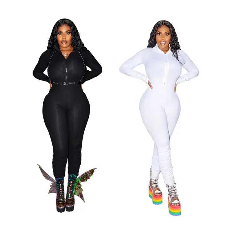 0720M297 Fashion Autumn Solid Color Women's Full Length V-neck Zip Ladies One Piece Jumpsuits And Rompers
0720M297 Fashion Autumn Solid Color Women's Full Length V-neck Zip Ladies One Piece Jumpsuits And Rompers