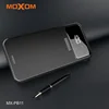2 USB LCD Display 10000 mah MOXOM Power Bank Design Portable Emergency Powerbank