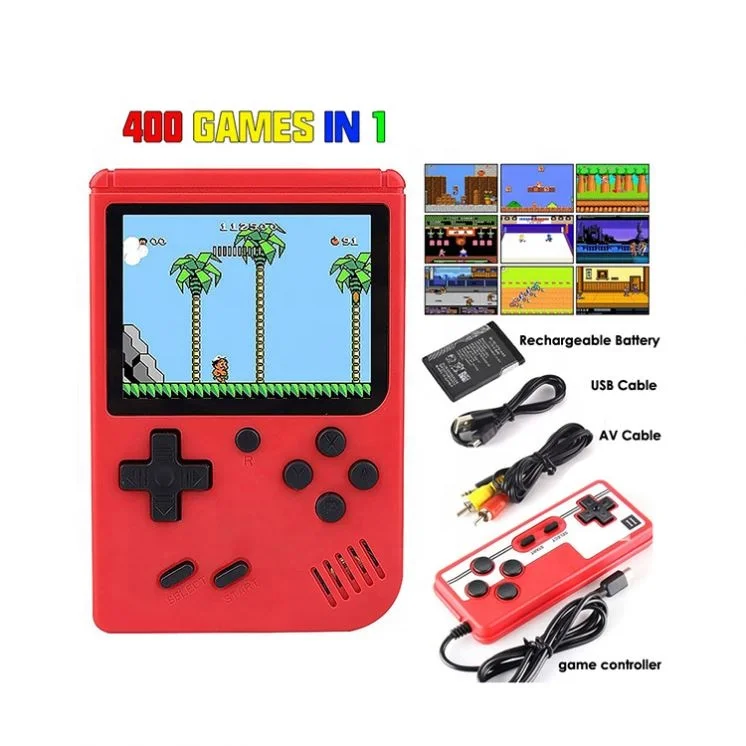 Fashionable Hot Style Vintage Classic Handheld Game Machine Retro Portable Console Home Video Gaming Consoles, Red white blue black
Fashionable Hot Style Vintage Classic Handheld Game Machine Retro Portable Console Home Video Gaming Consoles, Red white blue black