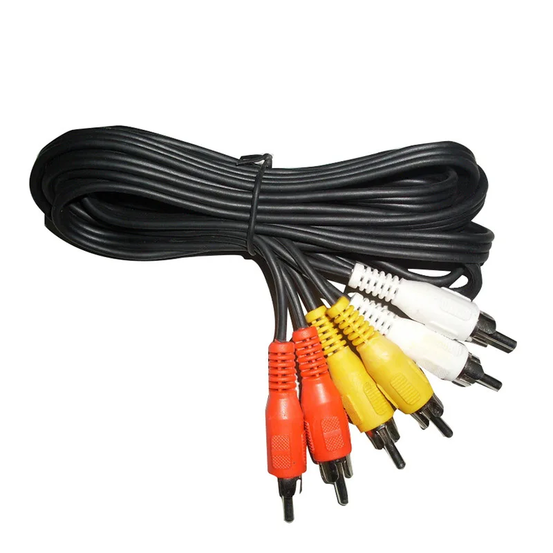Wholesale best production six head lotus head cable audio video transmission cables for DVD/TV set-top box
Wholesale best production six head lotus head cable audio video transmission cables for DVD/TV set-top box