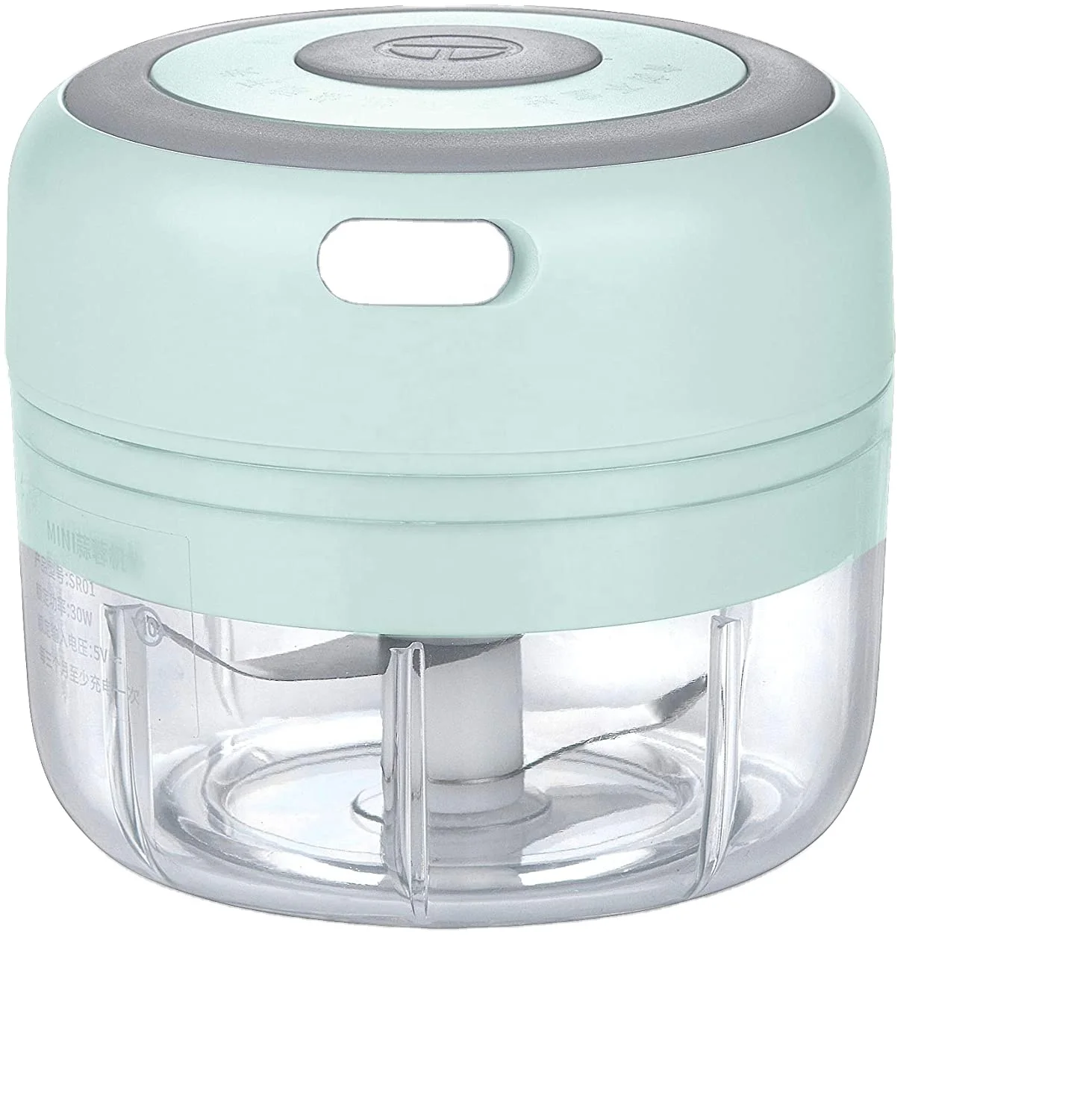 High quality mini electrical food chopper BPA free manual garlic meat grinder mini food chopper vegetable 100ML, White
High quality mini electrical food chopper BPA free manual garlic meat grinder mini food chopper vegetable 100ML, White