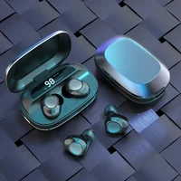 TWS Bluetooth Earphone 5.0 Touch Control HD Led Digital Display Noise Cancelling Stereo Earbud Waterproof With Metal Charger Box
TWS Bluetooth Earphone 5.0 Touch Control HD Led Digital Display Noise Cancelling Stereo Earbud Waterproof With Metal Charger Box