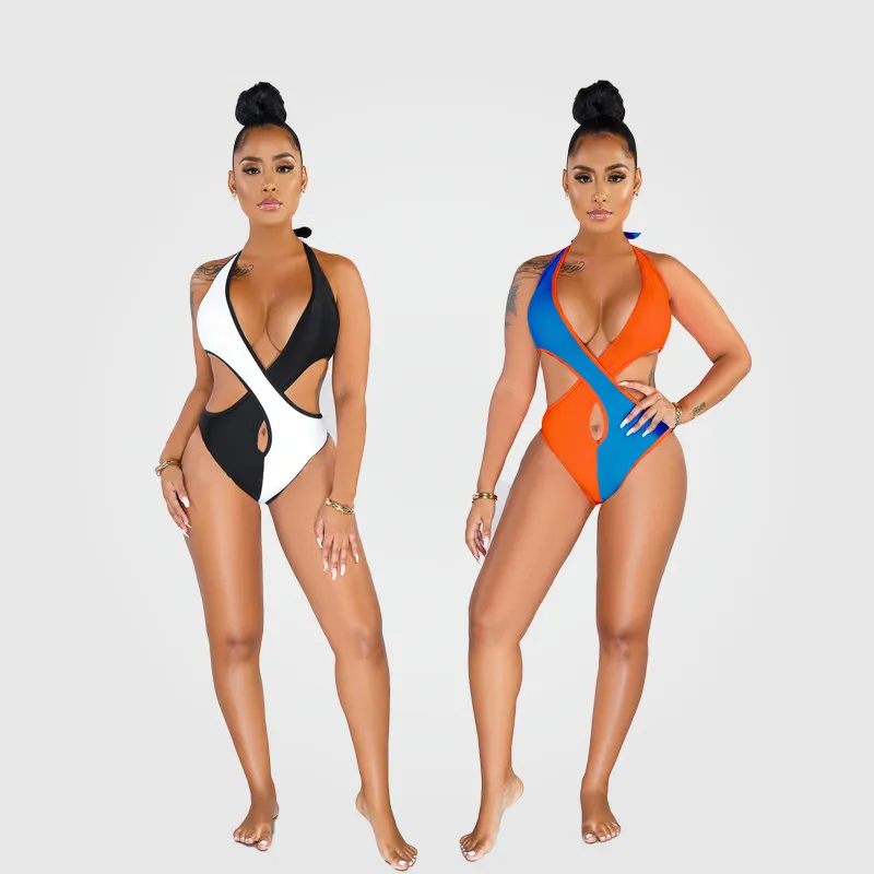 2021 New Arrivals Summer Women'S Sexy Stitching Color Patchwork Beach Wear Swimwear Bathing Suits, Picture showed
2021 New Arrivals Summer Women'S Sexy Stitching Color Patchwork Beach Wear Swimwear Bathing Suits, Picture showed