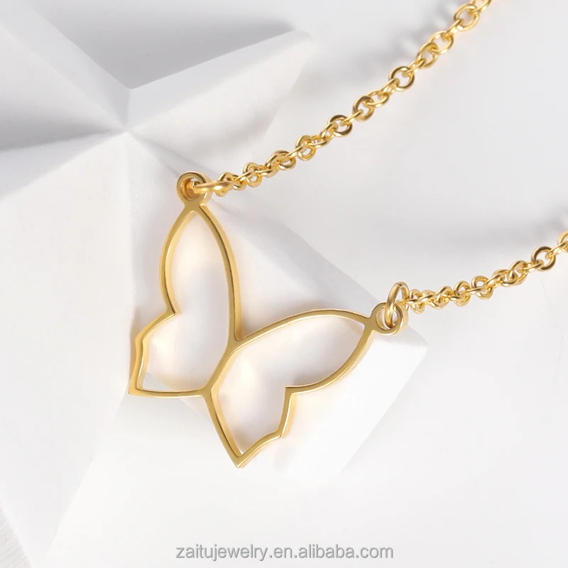 2021 Fashion Gold-color Stainless Steel Chains Butterfly Pendant Necklace MInimalist Women Jewelry Necklace, Gold,rose gold ,platinum
2021 Fashion Gold-color Stainless Steel Chains Butterfly Pendant Necklace MInimalist Women Jewelry Necklace, Gold,rose gold ,platinum