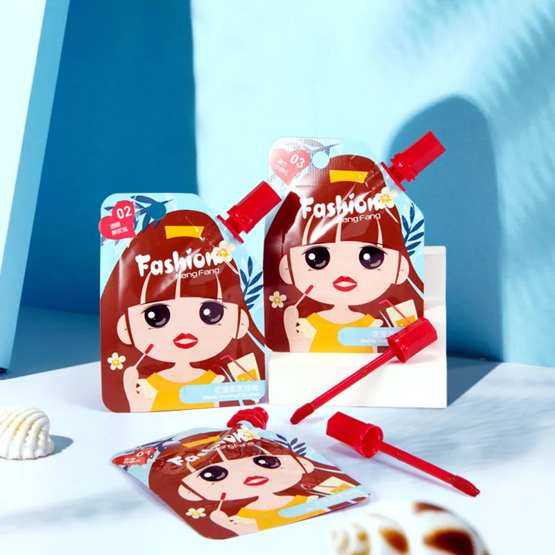 Cute Jelly Packaging Design Watery Texture 4 colors Light comfortable matte liquid lipstick, 4 colours
Cute Jelly Packaging Design Watery Texture 4 colors Light comfortable matte liquid lipstick, 4 colours