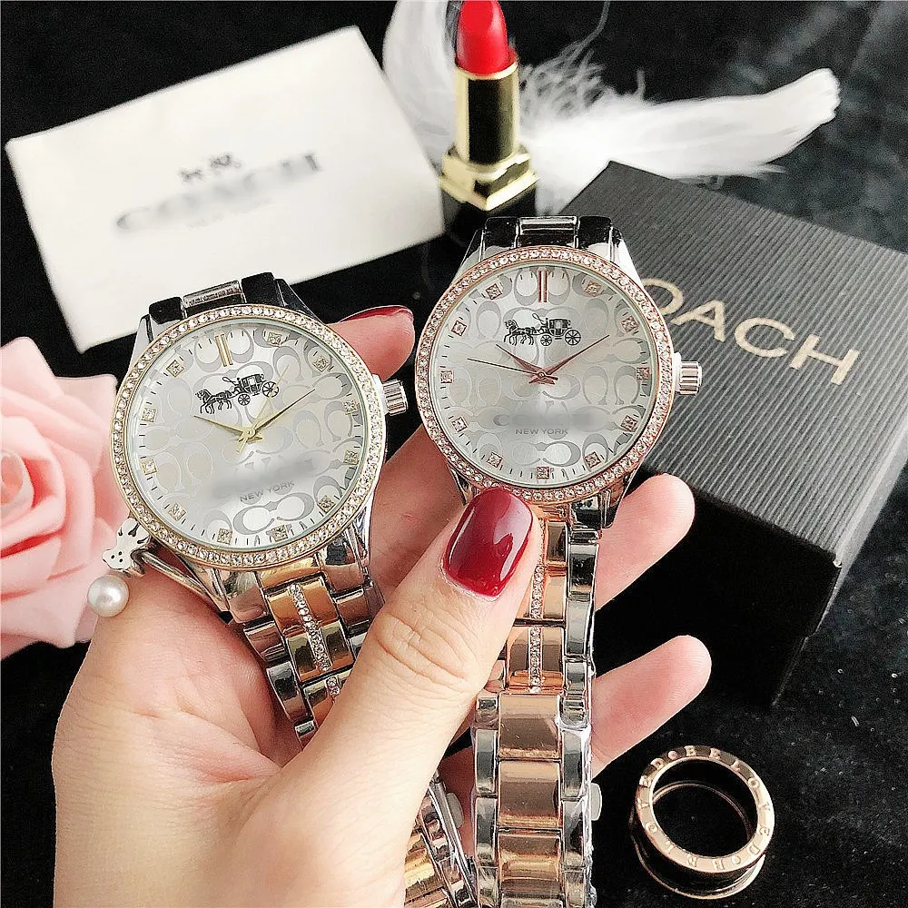 New Hot sale fashion Women men stainless steel Luxury WristWatch famous brand ladies couples fashion watches gifts
New Hot sale fashion Women men stainless steel Luxury WristWatch famous brand ladies couples fashion watches gifts