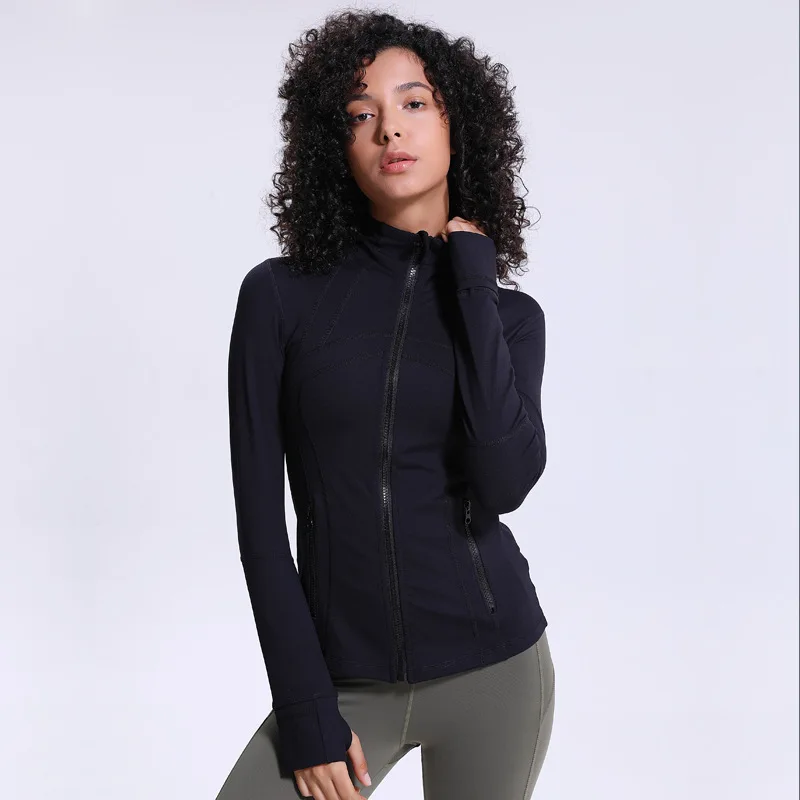 Yoga Tops Women Zipper Long Sleeve Running Top Women Sport Fitness Workout Tee Sport Shirt Fitness Women Workout Clothes, Customized colors
Yoga Tops Women Zipper Long Sleeve Running Top Women Sport Fitness Workout Tee Sport Shirt Fitness Women Workout Clothes, Customized colors