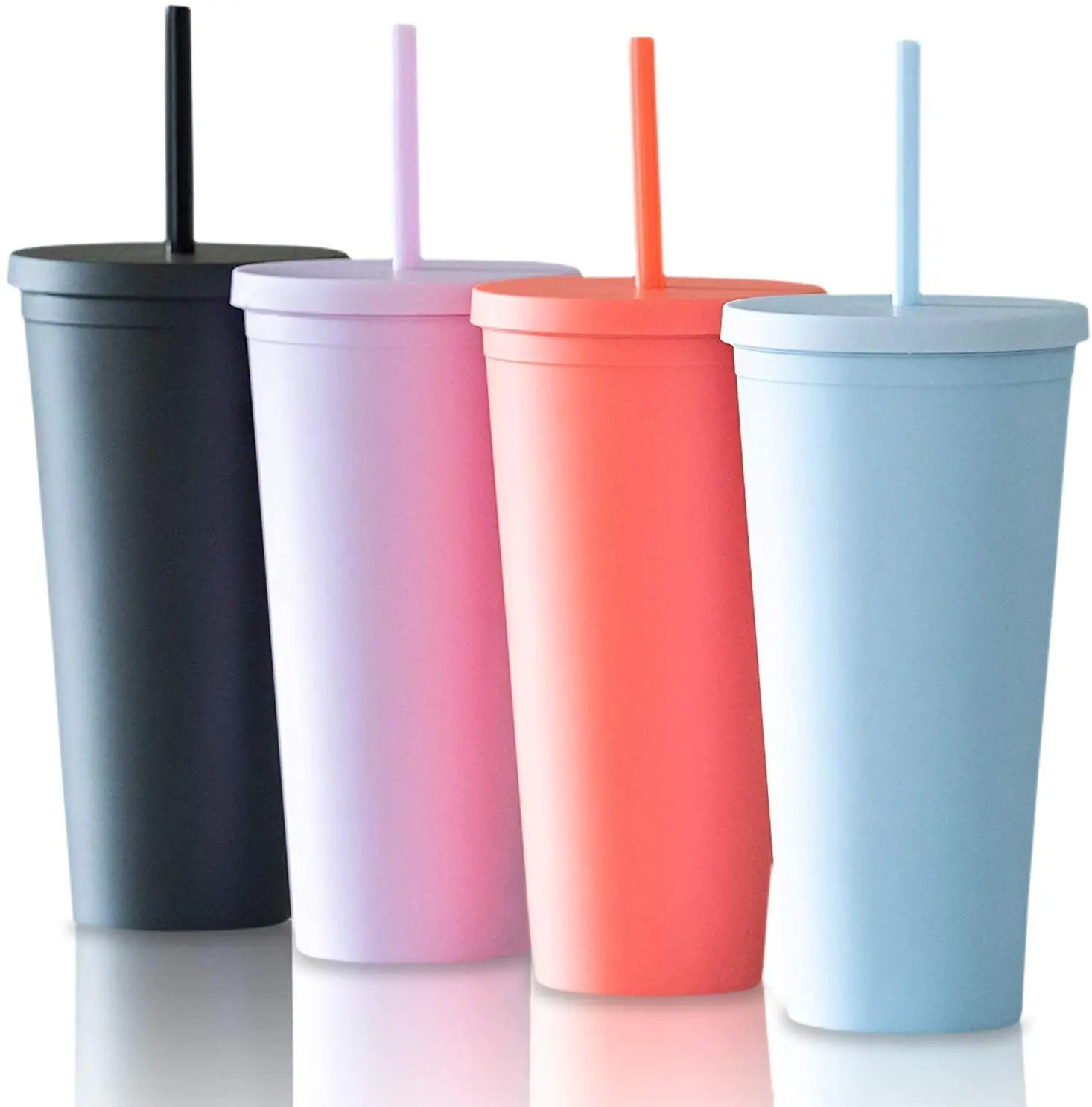 Customized 22oz Matte color Acrylic Tumbler Cups Double Wall Reusable Vinyl cup With Lid and Straw Travel Mug For Drinking, Customized colors acceptable
Customized 22oz Matte color Acrylic Tumbler Cups Double Wall Reusable Vinyl cup With Lid and Straw Travel Mug For Drinking, Customized colors acceptable