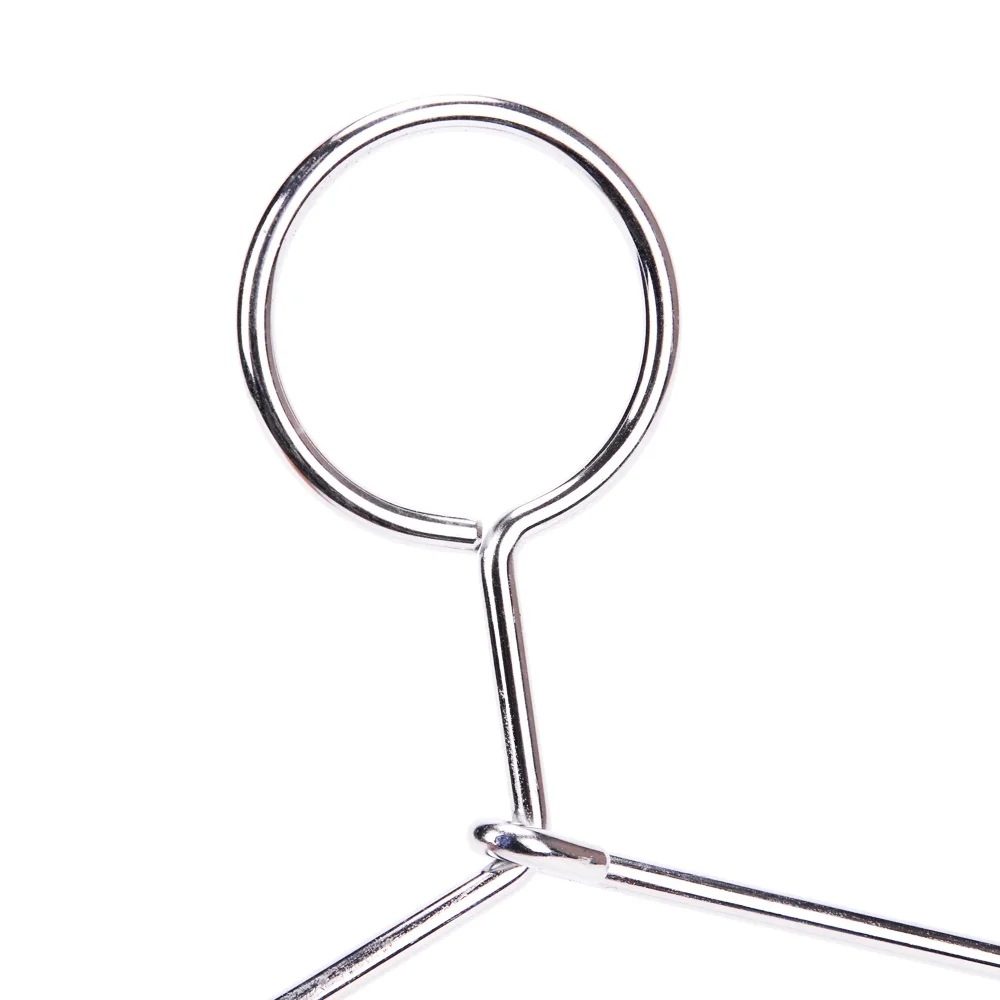 hotel anti theft metal stainless steel clothes hanger