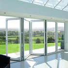 security windows and doors &Folding glass windows &aluminium bifold window