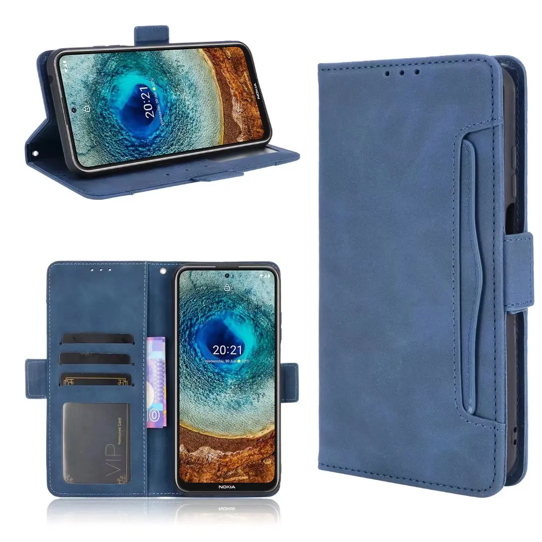 Multi Card Slot Cattle Stripe Flip Wallet Leather Case For NOKIA X100 /X10/X20, As pictures
Multi Card Slot Cattle Stripe Flip Wallet Leather Case For NOKIA X100 /X10/X20, As pictures