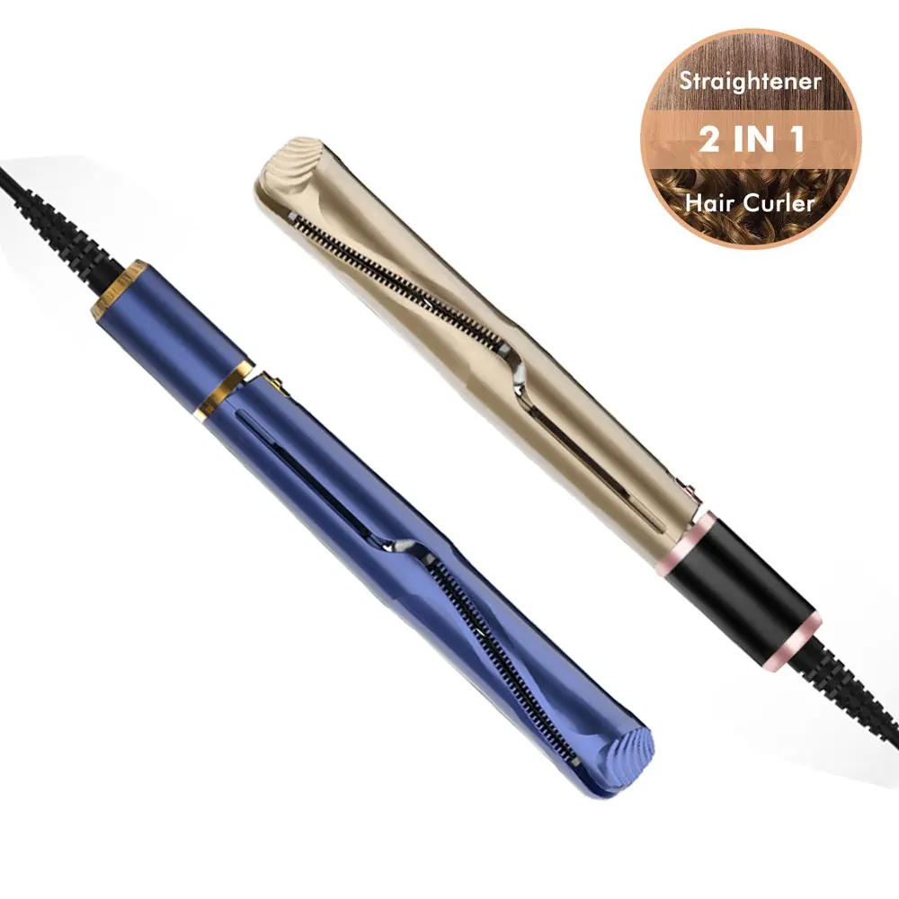 2 in 1 curling iron automatic hair curler curling straight iron curly and straight hair, Gold or custom color
2 in 1 curling iron automatic hair curler curling straight iron curly and straight hair, Gold or custom color