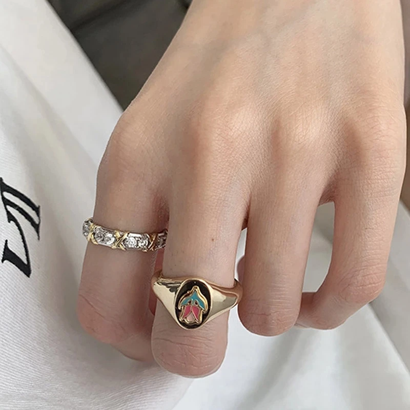 New Fashion Creative France Gold Plated Flowers Thicken Daisy Rings for Women Party Jewelry Gifts
New Fashion Creative France Gold Plated Flowers Thicken Daisy Rings for Women Party Jewelry Gifts