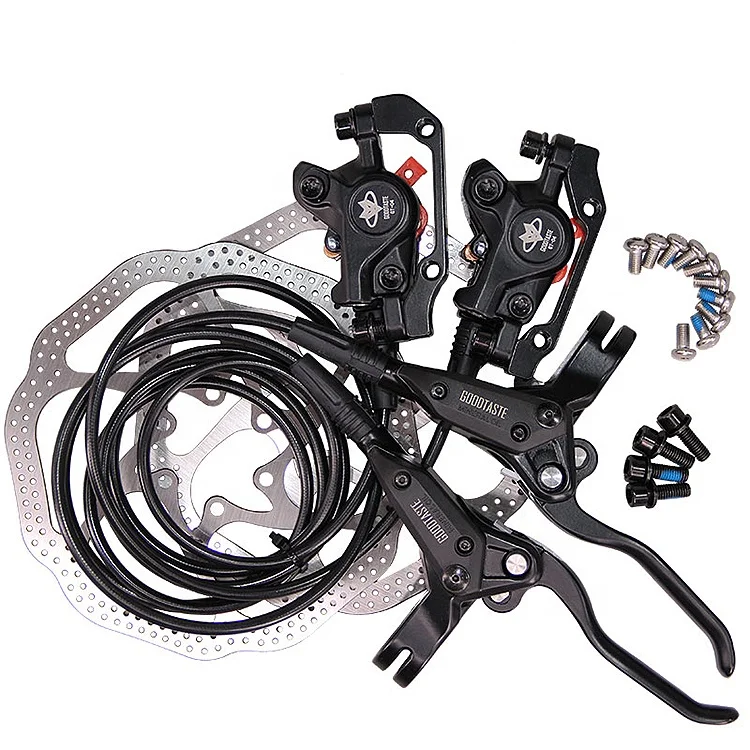 Drop Shipping Bicycle Hydraulic Disc Brake Clamp Bike Front Rear Set Disc Bike Brake Sets MT200, Black
Drop Shipping Bicycle Hydraulic Disc Brake Clamp Bike Front Rear Set Disc Bike Brake Sets MT200, Black