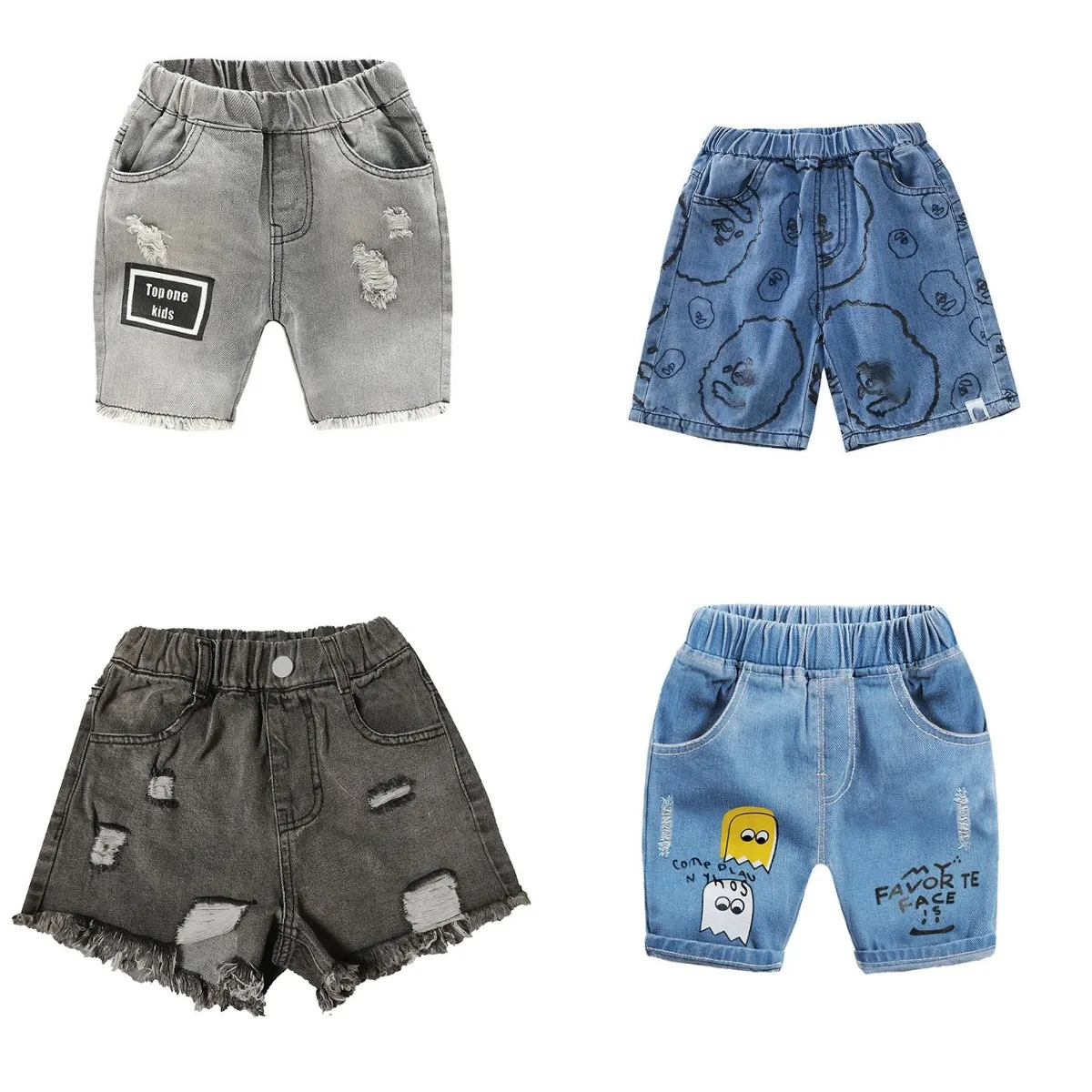 Girls' shorts 2022 Summer zhongshan boys' denim shorts manufacturers wholesale 3-12 years old outer wear children's pants
Girls' shorts 2022 Summer zhongshan boys' denim shorts manufacturers wholesale 3-12 years old outer wear children's pants