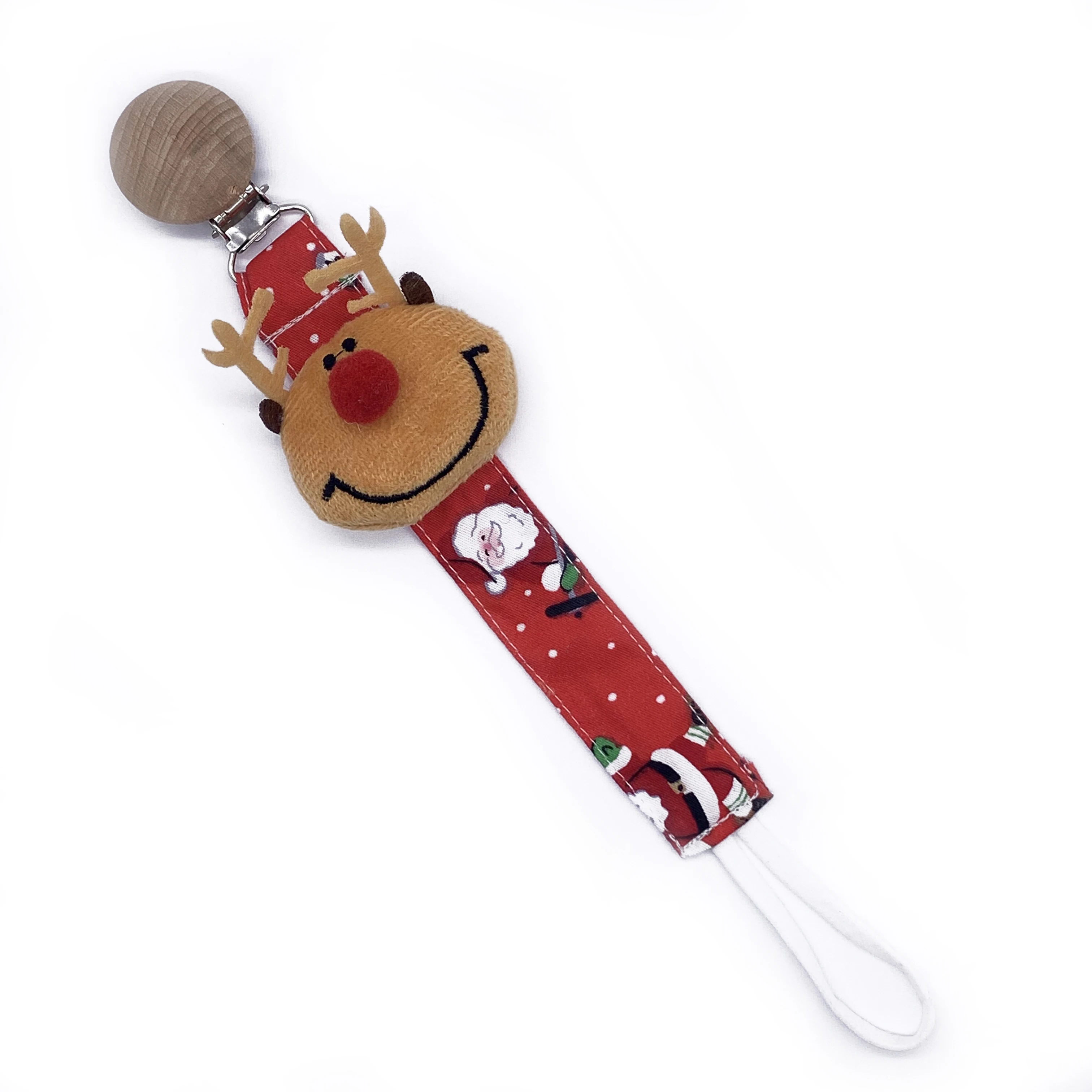 Best selling Christmas gift baby pacifier clip chain woodern pacifier holder clip, Any paton colour code is avilable
Best selling Christmas gift baby pacifier clip chain woodern pacifier holder clip, Any paton colour code is avilable