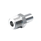 Male Threaded Connector Pipe Butt Weld and NPT Thread Pipe Fitting