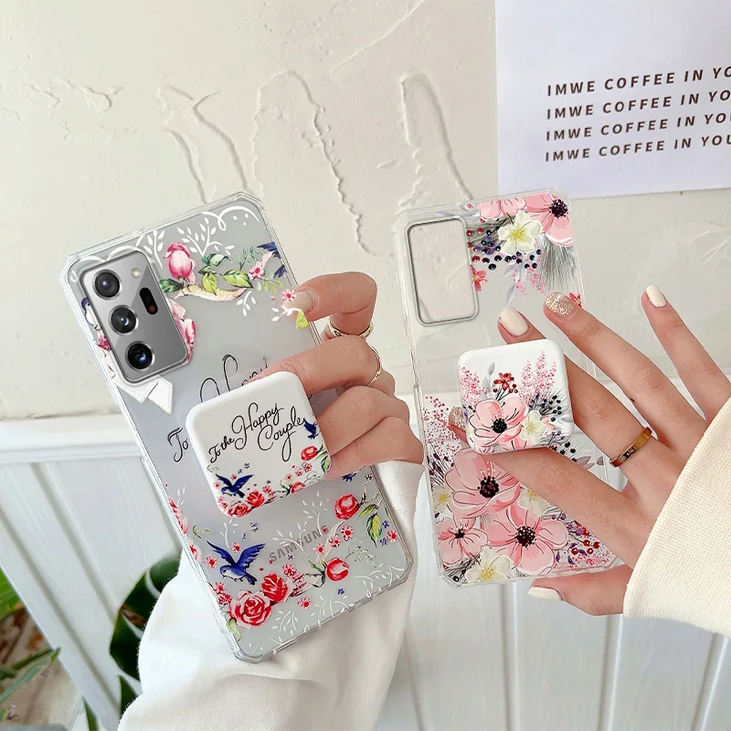 Galaxy S22 Ultra S21 FE 5G S20 S10 Plus Lite Flower Back Cover Transparent Silicone TPU Makeup mirror phone case for Samsung
Galaxy S22 Ultra S21 FE 5G S20 S10 Plus Lite Flower Back Cover Transparent Silicone TPU Makeup mirror phone case for Samsung