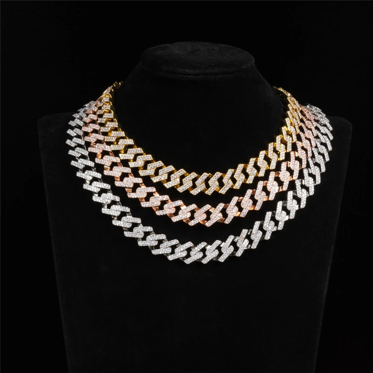 Wholesale Hip Hop 16 MM Miami Cuban Chain Gold Silver Necklace Diamond Men's Bracelet Women's Choker, Gold /pink/silver
Wholesale Hip Hop 16 MM Miami Cuban Chain Gold Silver Necklace Diamond Men's Bracelet Women's Choker, Gold /pink/silver