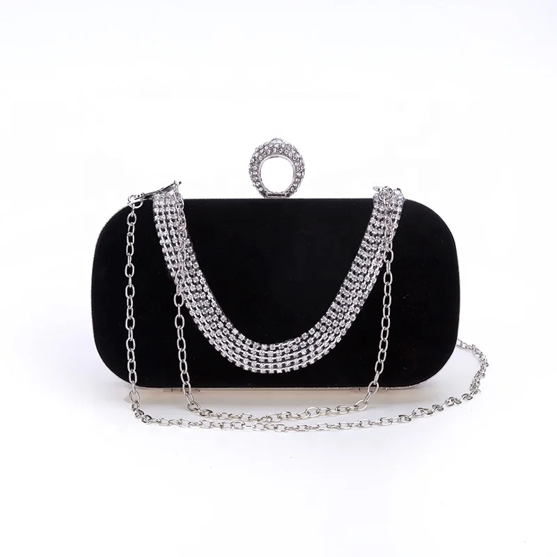 2021 Fashion evening bag metal frame chain decoration sling with hand ring soft suede cloth, Multiple
2021 Fashion evening bag metal frame chain decoration sling with hand ring soft suede cloth, Multiple