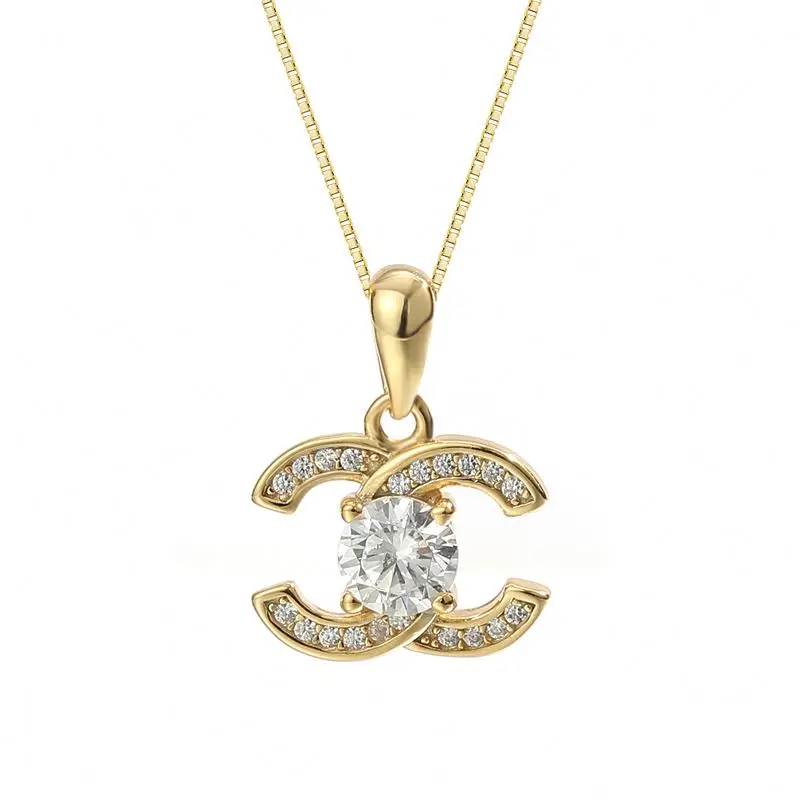 Hot Selling Necklace CZ 925 Sterling Silver Gold Plated Zircon Letter Pendant for Women, Gold plating
Hot Selling Necklace CZ 925 Sterling Silver Gold Plated Zircon Letter Pendant for Women, Gold plating