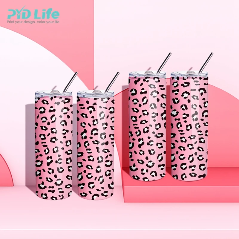 PYD Life Wholesale 20OZ Stainless Steel Vacuum Insulated Slim Tumblers Custom Sublimation Blank Skinny Tumblers, Silver/white
PYD Life Wholesale 20OZ Stainless Steel Vacuum Insulated Slim Tumblers Custom Sublimation Blank Skinny Tumblers, Silver/white