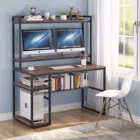 Desktop Table Factory Direct Selling Modern Desktop Table Computer Desk With Shelf