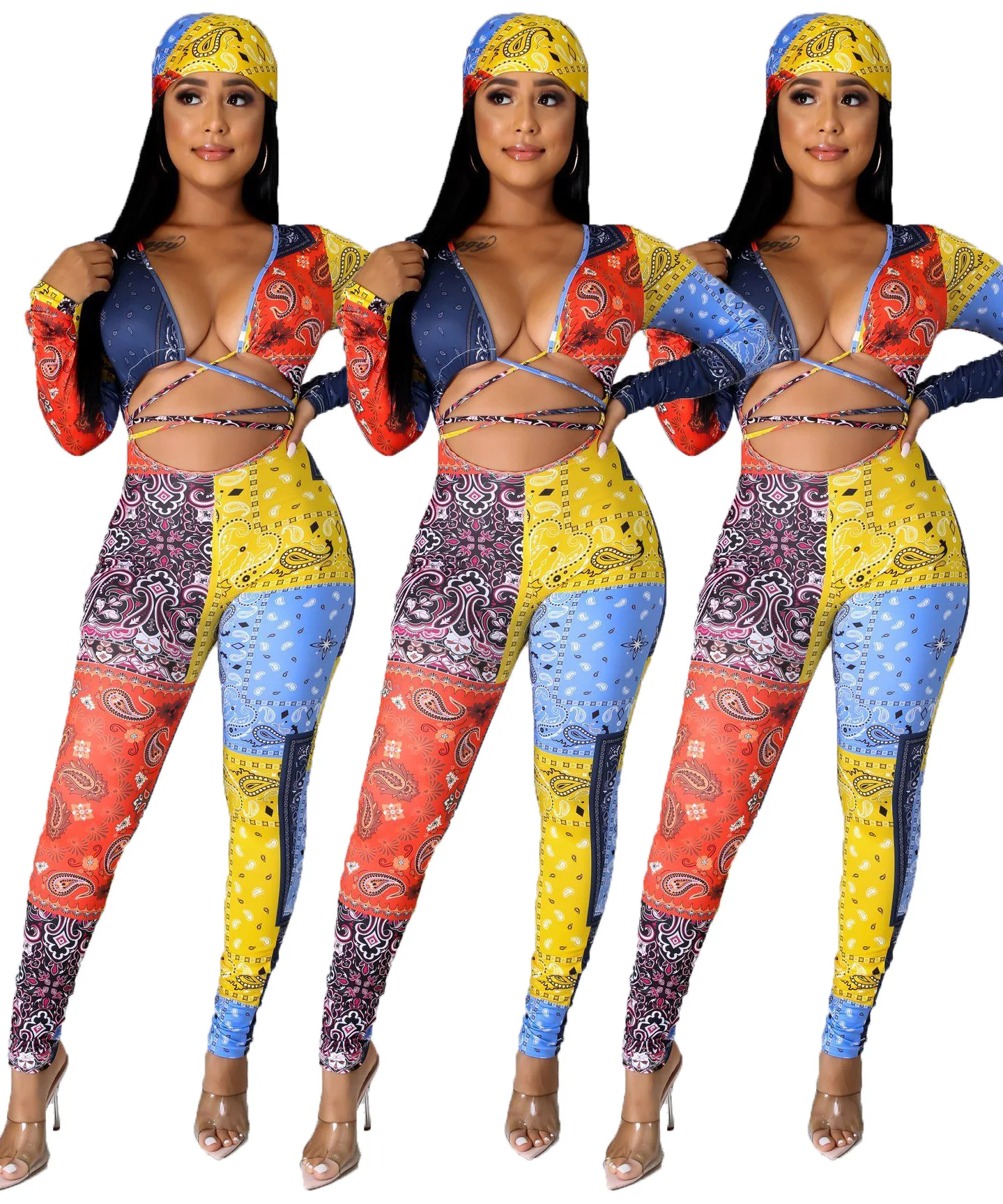 wholesale bandanas pakaian silk bandana outfit women bandana onesie, Customized color
wholesale bandanas pakaian silk bandana outfit women bandana onesie, Customized color