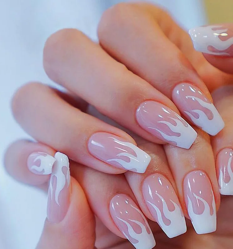 Ballerina pink flame press on nail prep kit press on nails bundle press on nails with box
Ballerina pink flame press on nail prep kit press on nails bundle press on nails with box