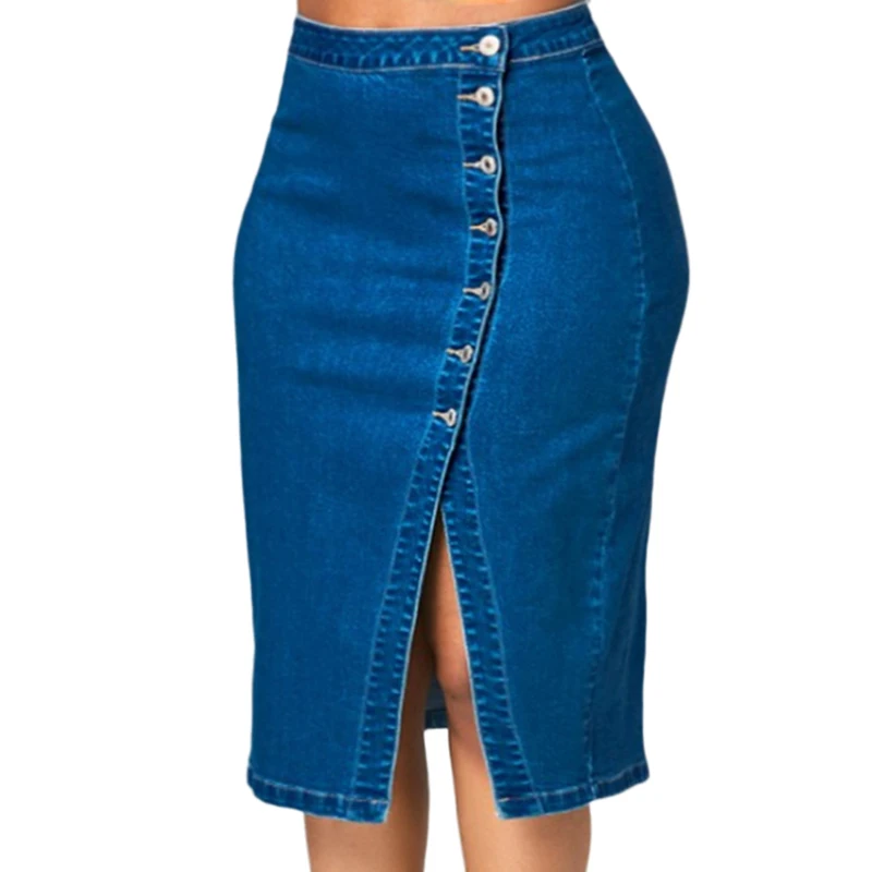 Factory Wholesale 2021 New Fashion hot selling woman denim for women faldas largas skirts long jeans plus siz, Blue
Factory Wholesale 2021 New Fashion hot selling woman denim for women faldas largas skirts long jeans plus siz, Blue
