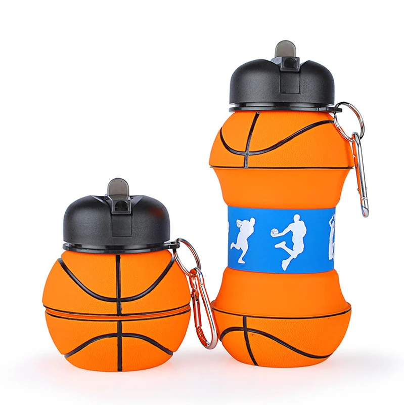 Logo Sports Water Bottle 580ml Silicone Drinking Water Bottle, Customized color
Logo Sports Water Bottle 580ml Silicone Drinking Water Bottle, Customized color
