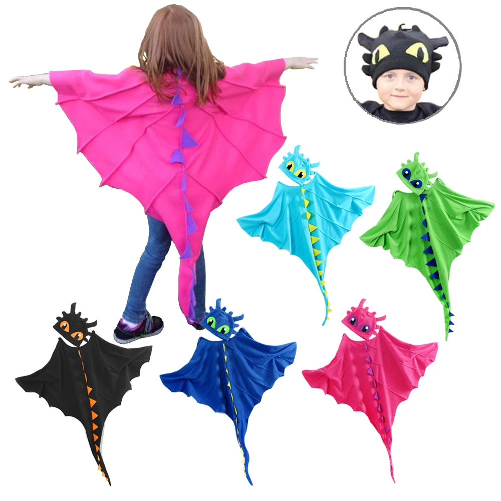 ecowalson Dragon Cloak with Hat Toothless Dragon Costume Cape Halloween Costumes Cosplay Dinosaur Costume
ecowalson Dragon Cloak with Hat Toothless Dragon Costume Cape Halloween Costumes Cosplay Dinosaur Costume