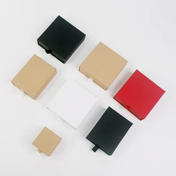 Customized Logo Craft Special Paper Cardboard Drawer Jewelry Packaging Box Necklace Ring Bracelet Jewelry Box, Brown ,red, black
Customized Logo Craft Special Paper Cardboard Drawer Jewelry Packaging Box Necklace Ring Bracelet Jewelry Box, Brown ,red, black
