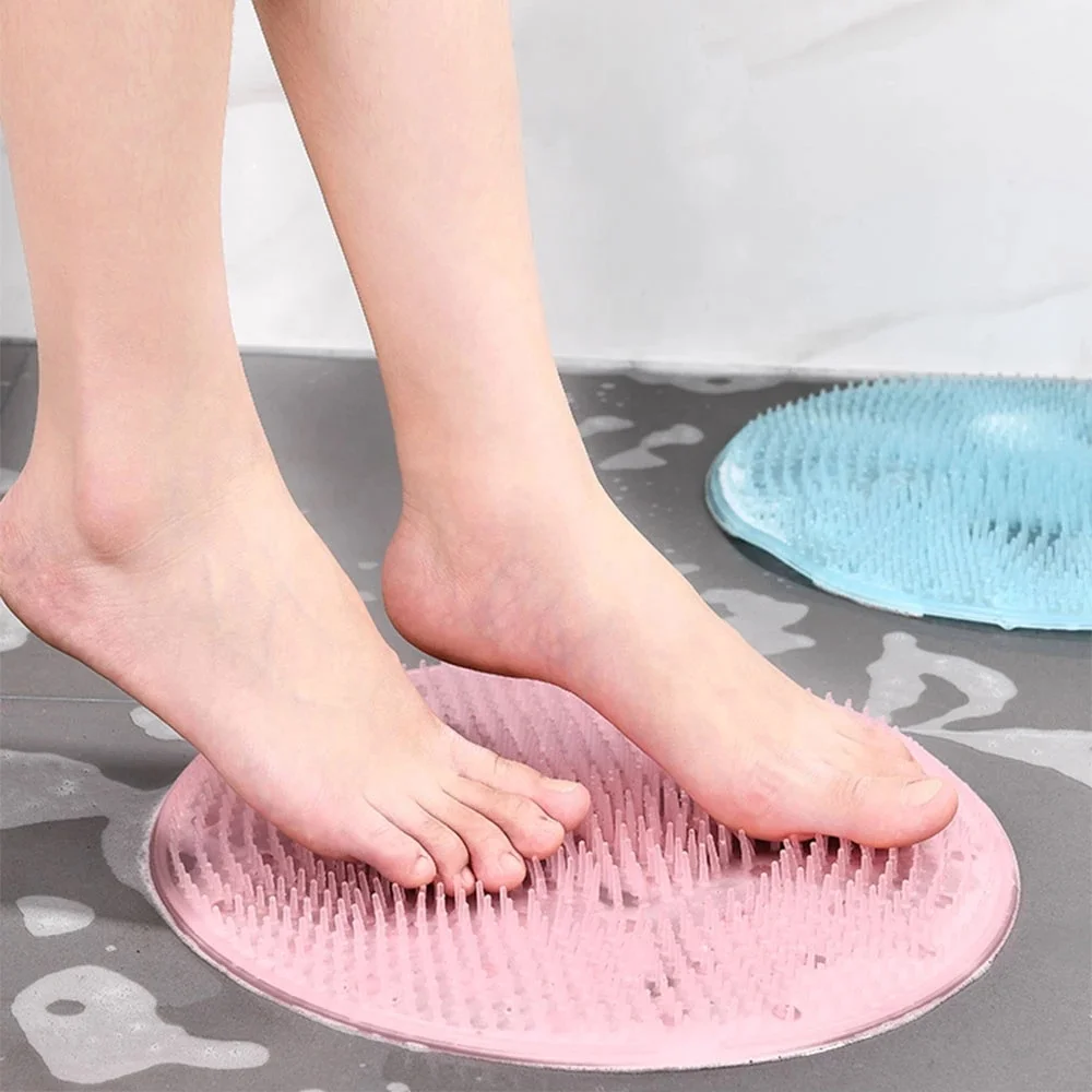 Shower Foot Massager Silicone Exfoliating Massage Cushion For Bathroom Lazy Person Washing Feet And Bath Artifact, Green / pink
Shower Foot Massager Silicone Exfoliating Massage Cushion For Bathroom Lazy Person Washing Feet And Bath Artifact, Green / pink