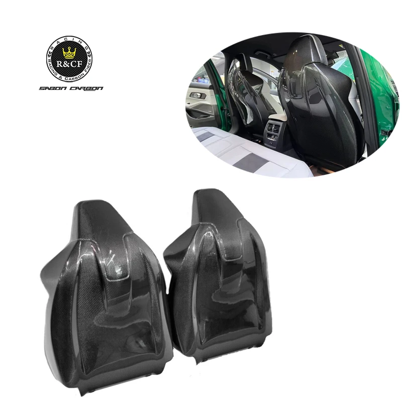 OEM Style Dry Carbon Fiber Seat back Cover Shell Skin Trim for BMW G80 M3 G82 M4 2020+
OEM Style Dry Carbon Fiber Seat back Cover Shell Skin Trim for BMW G80 M3 G82 M4 2020+