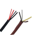 シリコン絶縁 2.5 ミリメートル × 4 コア 4 × 2.5 ミリメートル 5x4 ミリメートル柔軟なシリコーン電源線ケーブル