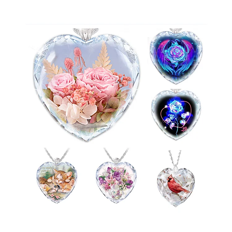 Crystal Flower Paper Necklace Wing Pendant Hip Hop Jewelry Rose Flower Necklace Glass Woman Jewelry
Crystal Flower Paper Necklace Wing Pendant Hip Hop Jewelry Rose Flower Necklace Glass Woman Jewelry