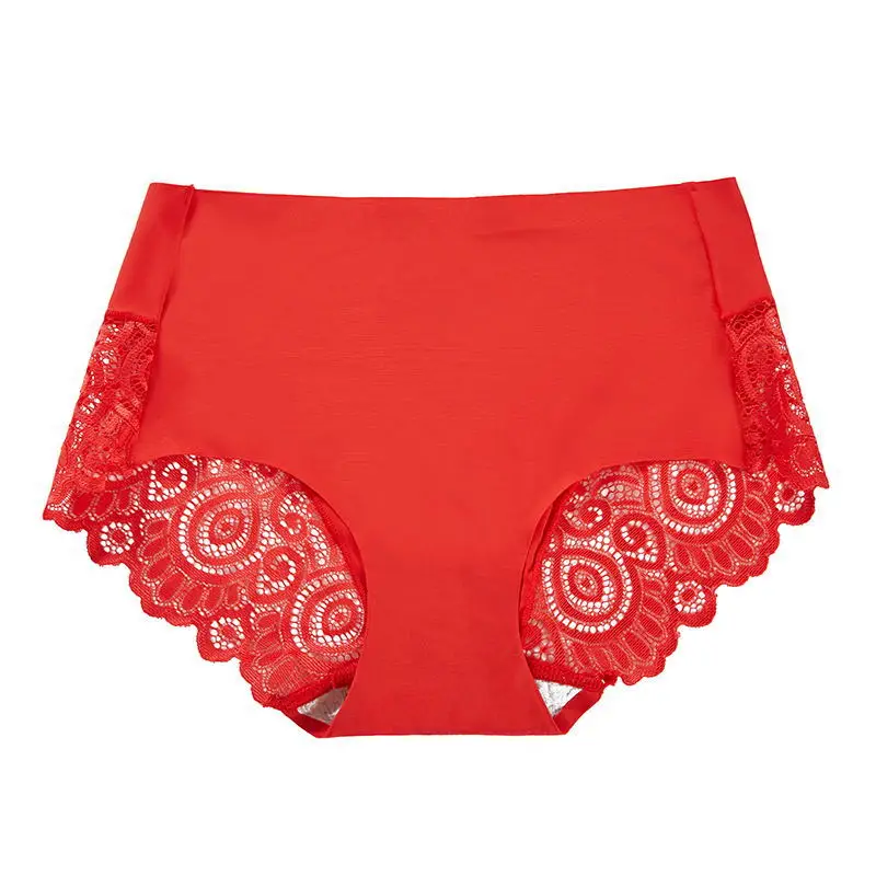 women one piece seamless breathable lace mid waist underwear panties Lace backless underwear panties
women one piece seamless breathable lace mid waist underwear panties Lace backless underwear panties