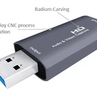 Hd Hd Capture HD/F TO USB2.0/M Audio Hd Video Gamer Capture Card For Real-time Preview